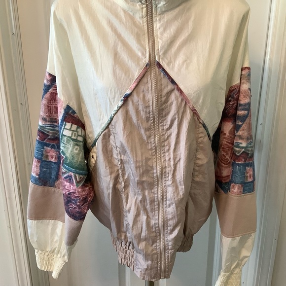 Vintage 80”s jacket bomber jacket size Large - Picture 4 of 9